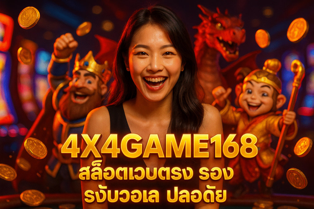 4X4GAME168 สล็อตเว็บตรง รองรับวอเลท ปลอดภัย