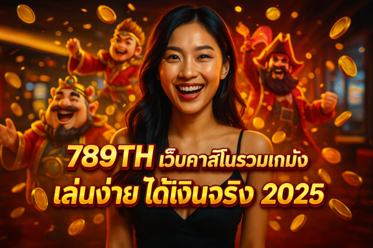 789TH เว็บคาสิโนรวมเกมดัง เล่นง่าย ได้เงินจริง 2025